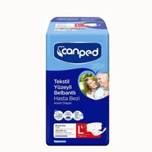 Canped 7'li Büyük Boy Yetişkin Bel Bantlı Gece Hasta Bezi