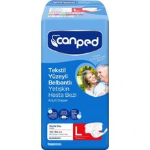 Canped Bel Bantlı 7'li Büyük Boy Hasta Bezi
