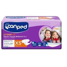 Canped Belbantlı Çocuklar İçin XS 180 Adet Hasta Bezi