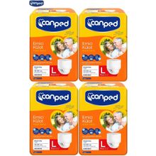 Canped Emici Büyük-Large 4x8 Adet Külot Hasta Bezi