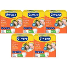 Canped Emici Külot M Beden Orta 5x9 45 Adet Yetişkin Hasta Bezi