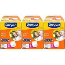 Canped Emici Külot Small 30x3 Adet Hasta Yetişkin Bezi