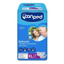 Canped Extra Büyük Boy Belbantlı Yetişkin Hasta Bezi
