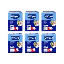 Canped Gece Büyük Eko Large/Night 6 Paket 84 Adet 100-150 cm Belbantlı Hasta Bezi