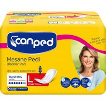 Canped L Beden Yoğun 10x5 50 Adet Hasta Bezi Mesane Pedi