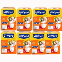 Canped Large 30 Adet x 8 Paket Emici Külot