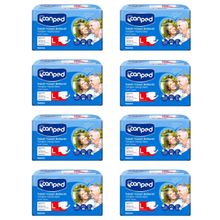 Canped Large 30'lu Paket 8'li Belbantlı Tekstil Yüzey Hasta Bezi