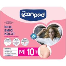 Canped Orta 10 adet İnce Emici Külot