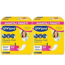 Canped Orta Boy 2x20 40 Adet Mesane Pedi