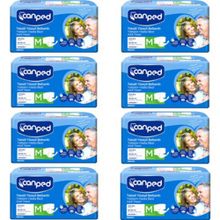 Canped Orta Boy Medium 240 Adet Belbantlı Hasta Bezi