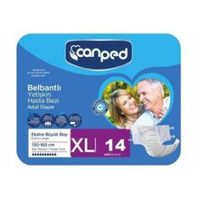 Canped XL Beden 14 Adet Belbantlı Yetişkin Hasta Bezi