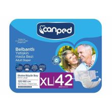 Canped XL Beden 42 Adet Belbantlı Yetişkin Hasta Bezi