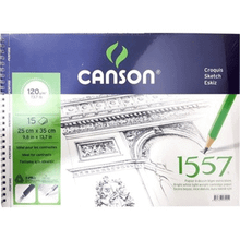 Canson 1557 25x35 cm 15 Yaprak 120 gr Resim Defteri
