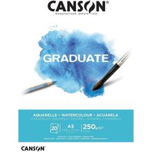 Canson 5781733 Graduate A5 250 gr 20 Yaprak Sulu Boya Blok
