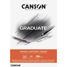 Canson 5789192 Graduate 96 gr A5 40 Yaprak Eskiz Blok