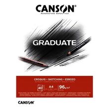 Canson 5789193 Graduate 96 gr A4 40 Yaprak Eskiz Blok
