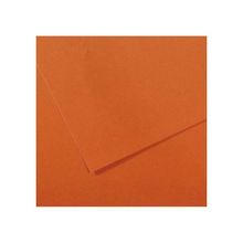 Canson Dokulu Mi-Teintes Sh Canmt 50x65 cm 160 gr Org Turuncu 453 10'lu Fon Kartonu
