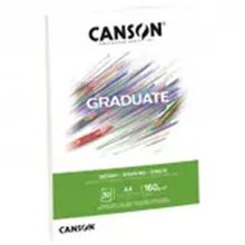 Canson Graduate A5 160 gr 30 Sayfa Çizim Sketch Dessin Cangrad Defter