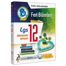 Çanta Yayıncılık 8. Sınıf Fen Bilimleri LGS 12 Deneme Sınavı