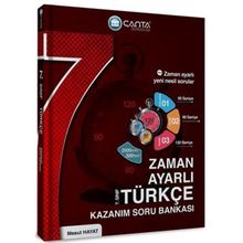 Çanta Yayınları - 7.Sınıf Türkçe Zaman Ayarlı Kazanım Soru Bankası