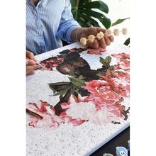 Canvas Hobby Aslan Kral Çizgi Film Kasnaklı 60 x 75 cm Sayılarla Boyama Seti