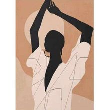 Canvas Hobby Canvas Kadının Esareti 40 x 50 cm Kasnaklı Sayılarla Boyama Seti