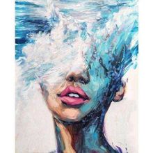 Canvas Hobby Canvas Kusursuz 40 x 50 cm Kasnaklı Sayılarla Boyama Seti