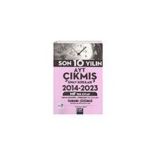 Çap Yayınları - AYT MF Son 10 Yılın Çıkmış Soruları