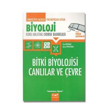 Çap Yayınları Biyoloji Bitki Biyolojisi Canlılar ve Çevre Konu Anlatım