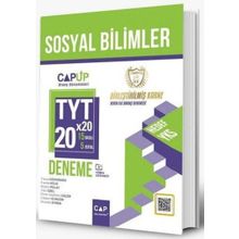 Çap Yayınları - TYT Sosyal Bilimler 15 X 5 Up Deneme