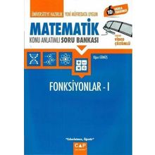 Çap Yayınları Üniversiteye Hazırlık Matematik Fonksiyonlar 1 Konu Anlatımlı Soru Bankası