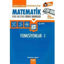 Çap Yayınları Üniversiteye Hazırlık Matematik Fonksiyonlar 1 Konu Anlatımlı