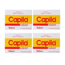 Capila 4x90 gr Kükürt Sivilce ve Akneye Karşı Sabun