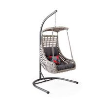 Capri Swing Rattan Tekli Bahçe Balkon Salıncağı