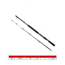 Captain 1433 12 lbs Atar 135 cm Master Fisher 2 Parça Dolgu Vidalı Tekne Kamışı
