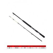 Captain 1433 12 lbs Atar 210 cm Master Fisher 2 Parça Dolgu Vidalı Tekne Kamışı