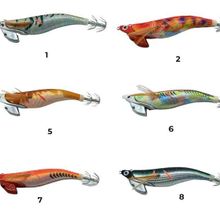 Captain 3027 11 cm 5 Naturles Squid Size 3.0 Kalamar Zokası