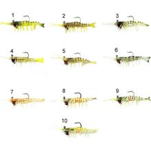 Captain 3049 Magic Shrimp 3D Silikon Karides 76 mm 5.5 gr COL:01 Suni Yem