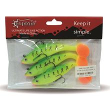 Captain 3568 12 cm 3'lü Pk Color:5 Cracker Soft yem