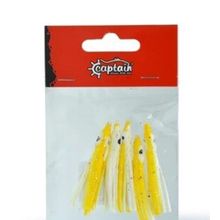 Captain 3593 024 Octopus Pride 5 cm Ahtapot Sübye 5'li Paket Suni Yem