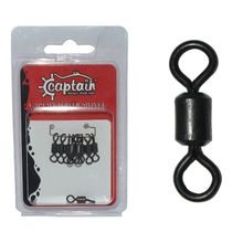Captain 5006 Mat-Black No:4/0 6'lı Rulmanlı fırdündü