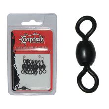 Captain 5008 Mat-Black No:4/0 6'lı Rulmanlı fırdündü