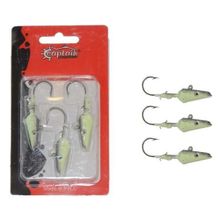 Captain 6457 Color 7 15 g 3'lü Jighead Ultimate Sardine