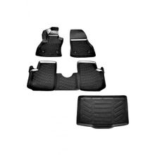 Caraks Fiat 500L 2013-2020 3D Bagaj Havuzu ve Havuzlu Paspas
