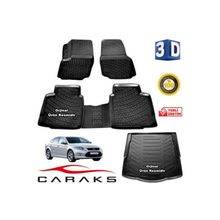 Caraks Ford Mondeo 2007-2013 3D Bagaj Havuzu ve Havuzlu Paspas