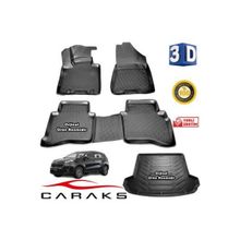 Caraks Kia Sportage 2016-2020 3D Bagaj Havuzu ve Havuzlu Paspas