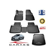 Caraks Renault Talisman 2016-2021 3D Bagaj Havuzu ve Havuzlu Paspas