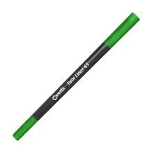 Caretta 65-05 0.4-1 Koyu Yeşil Çift Uçlu Keçeli Kalem