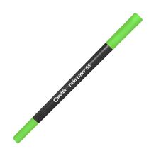 Caretta 65-43 0.4-1 mm Fosforlu Yeşil Çift Uçlu Keçeli Kalem