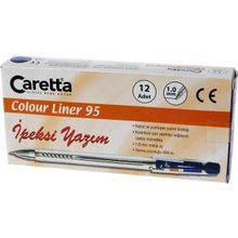 Caretta 95 Colour Liner Koyu Mavi 12'li Tükenmez Kalem